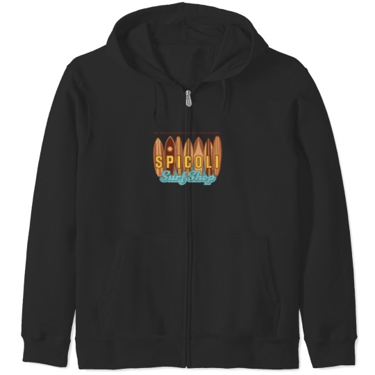 Discover Spicoli Surf Shop 1 Zip Hoodies