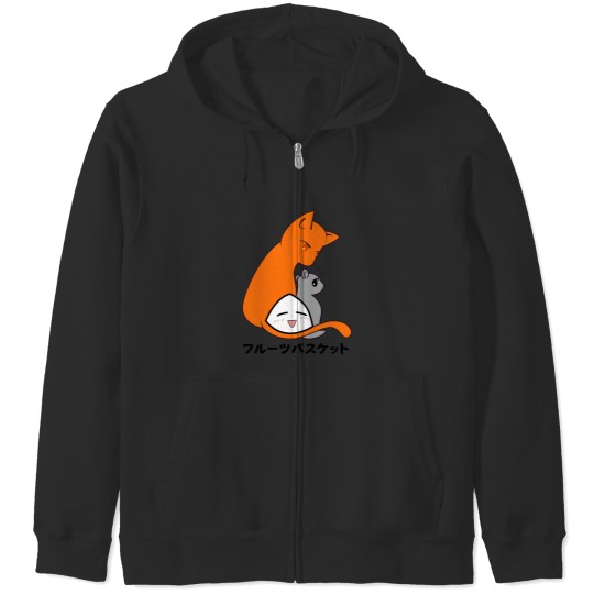 Discover Kyō Yuki OnigiriCat mouse OnigiriAnime zodiacCosplay cute Zip Hoodies