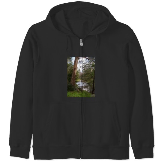 Discover Yarra River, Warburton Premium Scoop Zip Hoodies