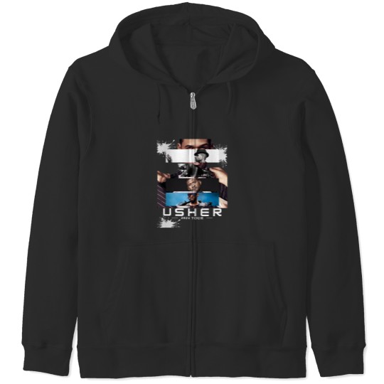 Discover Usher 2024 Tour Zip Hoodies