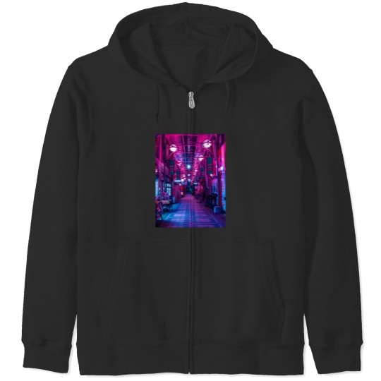 Discover Entrance To The Next Dimension Zip Hoodies
