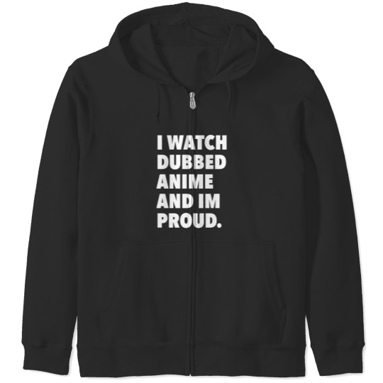 Discover Dubbed Anime Zip Hoodies