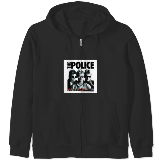 Discover The Police - Greatest Hits album 1992  .png Zip Hoodies