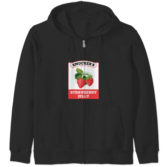Discover Smucker's Strawberry Jelly Halloween Costume Zip Hoodies