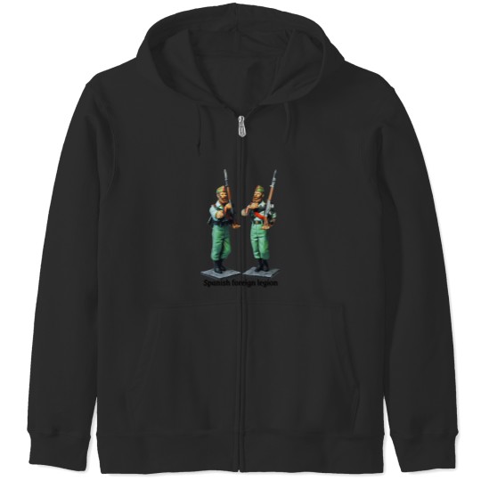 Discover Spanish Foreign Legion 6002 Zip Hoodies