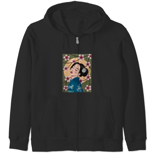 Discover Mono no Aware Zip Hoodies