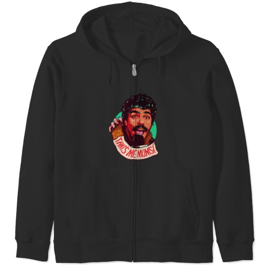 Discover That's Me Mum's! Sticker Zip Hoodies