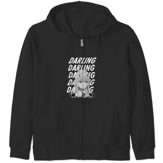 Discover Darling in the Franxx Zero Two Zip Hoodie