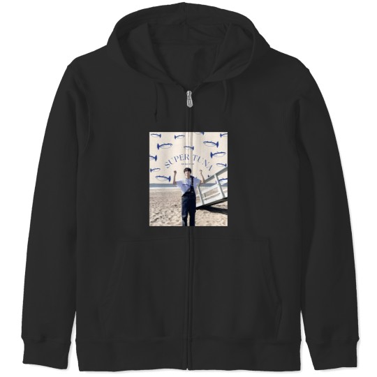 Discover Super Tuna Jin   Super Tuna Jin Zip Hoodies