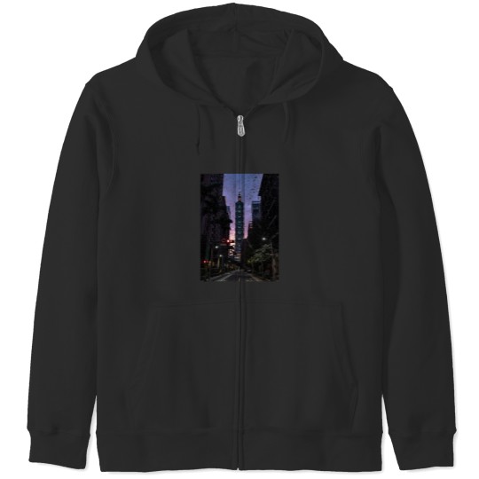 Discover My favorite landmark~ Zip Hoodies