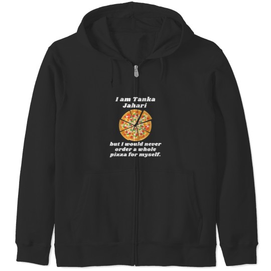Discover Impractical Jokers Tanka Jahari Pizza Zip Hoodies