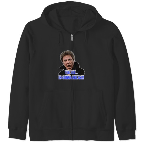 Discover Funny Man Christopher Walken Movie The Dead Zone - The Ice...Is Gonna Break Zip Hoodies