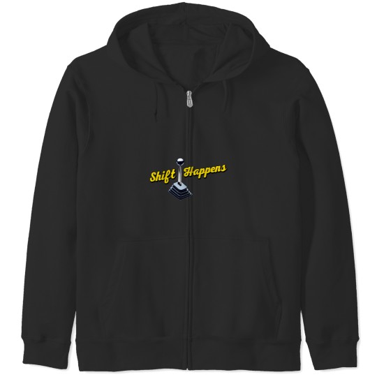 Discover Shift Happens Zip Hoodies