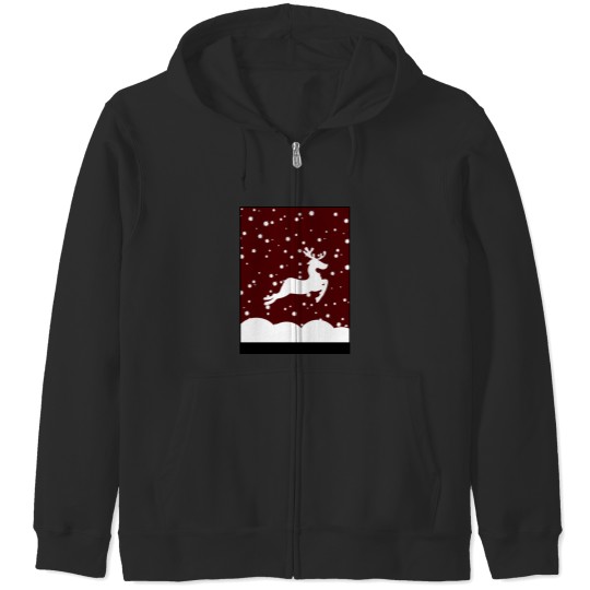 Discover Christmas Pattern Holiday Merry Christmas Ring In The Holidays Zip Hoodies