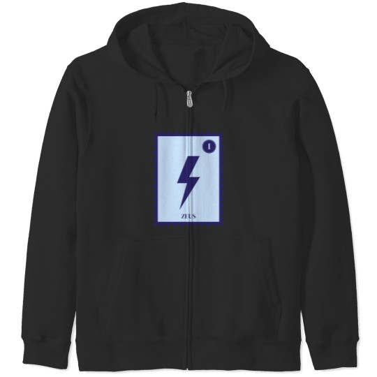 Discover Zeus Camp Half-Blood StampPercy Jackson Zip Hoodies