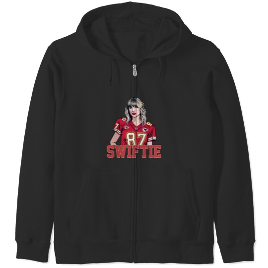 Discover Taylo version football Shirt Travis Kelce and Taylor Fan Merch Zip Hoodies