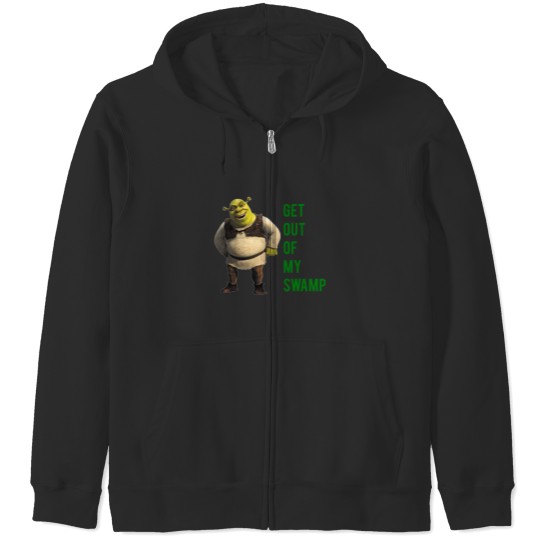 Discover Get out of my swamp Zip Hoodies