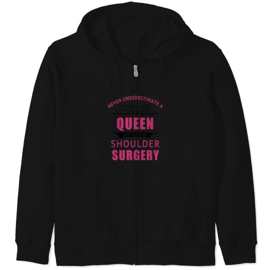 Discover Shoulder Surgery Recovery For Women Zip Hoodies