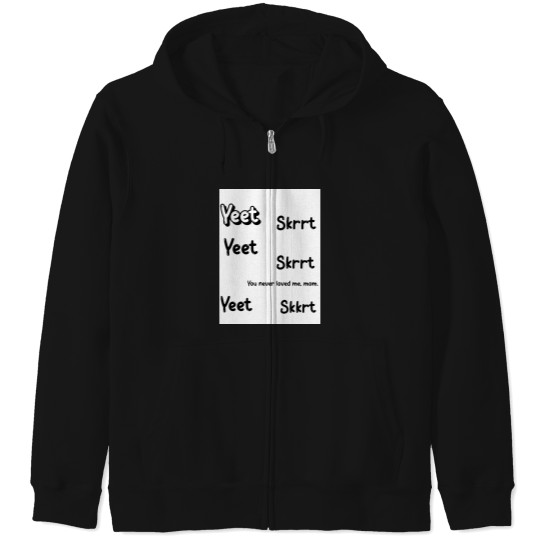 Discover Yeet Skrrt pack 2 Zip Hoodies