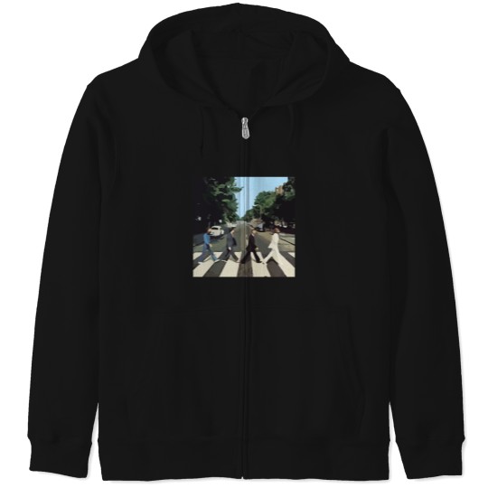 Discover Abbey Road Album Cover Zip Hoodies