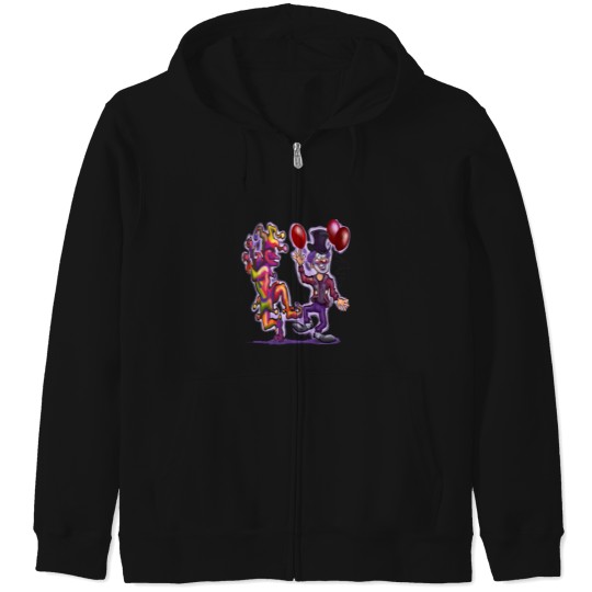 Discover Clowns (1) Zip Hoodies