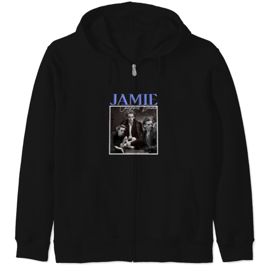 Discover Animal Handsome Jamie Male Campbell Actor Bowe Gift For Christmas Zip Hoodies