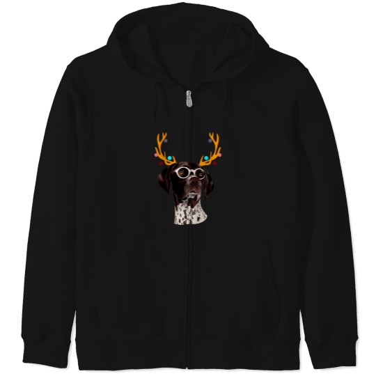 Discover A Dog With Christmas  A Song And Singing Zip Hoodies