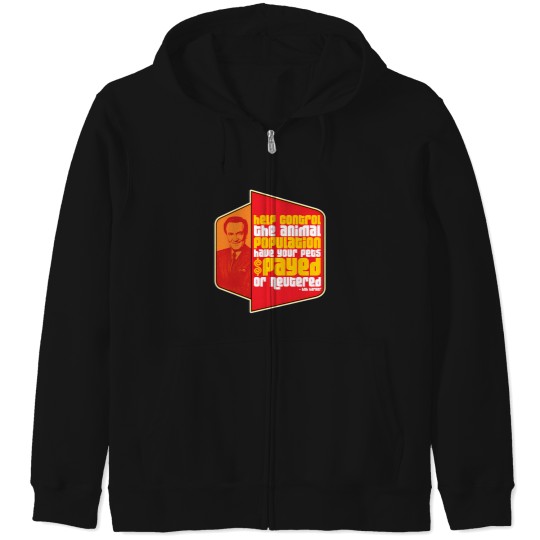 Discover Have Your Pets Spayed Or Neutered Bob Barker Quote Zip Hoodies