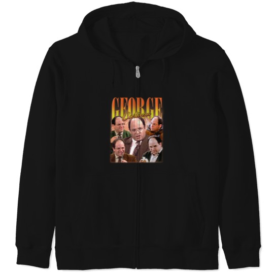 Discover GEORGE COSTANZA - Jason Alexander Zip Hoodies, George Costanza Zip Hoodies