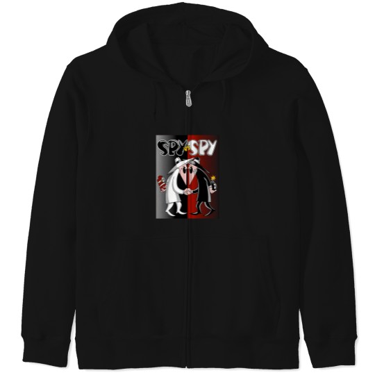 Discover Spy vs Spy in Action Zip Hoodies