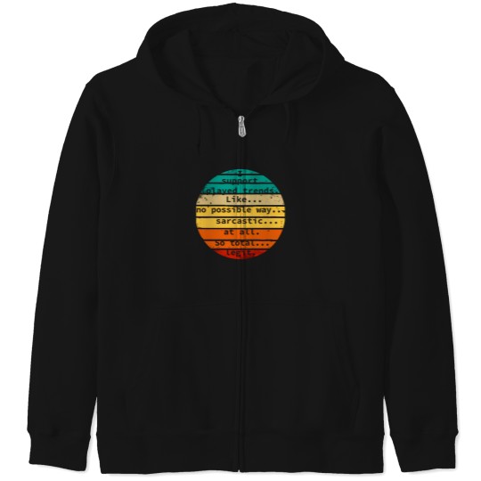 Discover Played Trend Supporter 2441 Zip Hoodies
