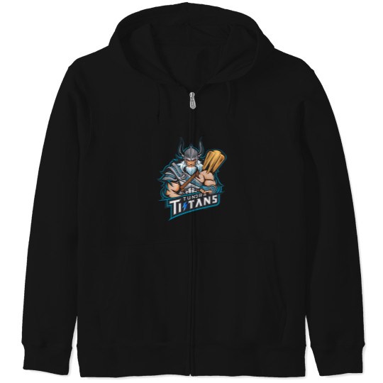 Discover Tundra Titans Freely Invented Sports Team Zip Hoodies