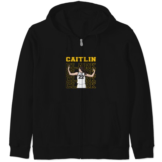 Discover 22 Caitlin Clark Iowa Zip Hoodies