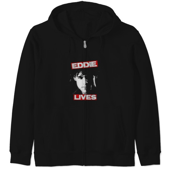 Discover Eddie _Amp_ The Cruisers Zip Hoodies Eddie Lives Zip Hoodies