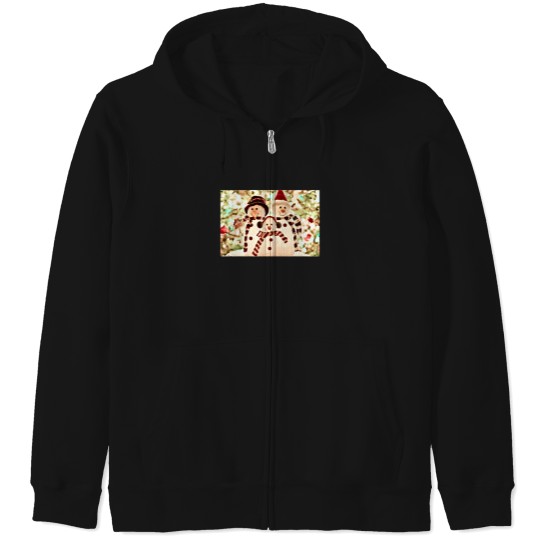 Discover 3 Christmas Snowmen Zip Hoodies