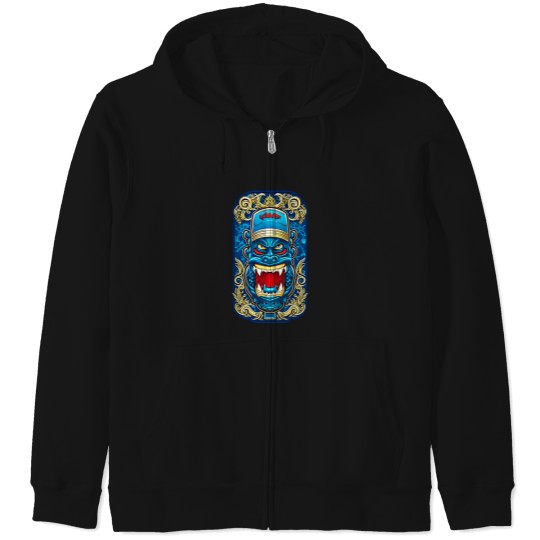 Discover King Kong Skater Zip Hoodies
