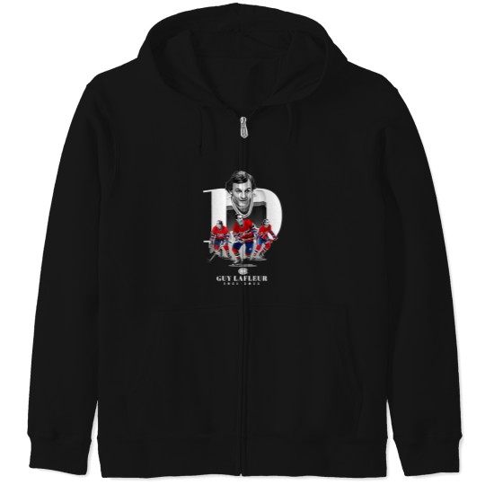 Discover Guy Lafleur Zip Hoodies
