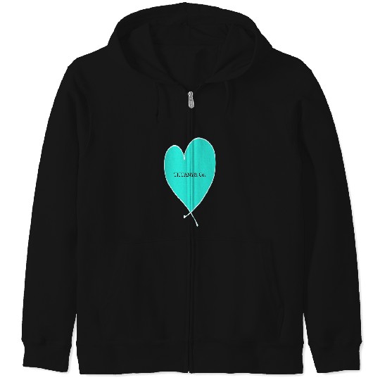 Discover Tiffany Graphic Zip Hoodie