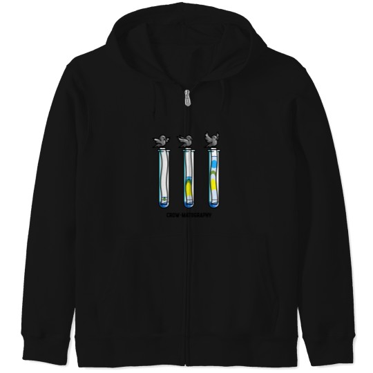 Discover Chromatography Chemistry Pun Zip Hoodies