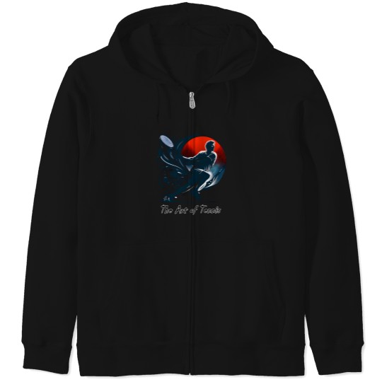 Discover The Art Of Tennis - Tennis In Motion Zip Hoodies