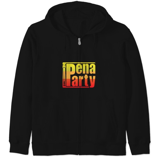 Discover Jeremy Pena Party Zip Hoodies