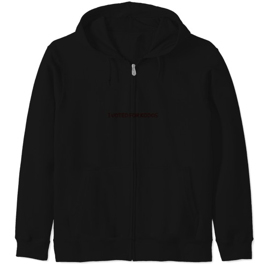 Discover i voted for kodos Zip Hoodies