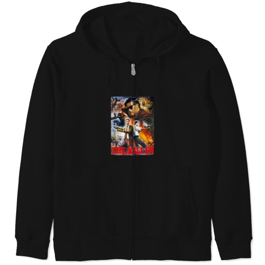 Discover The killer Chow Yun Fat John Woo Danny Lee Hong Kong Action Style Gift For Men a Zip Hoodies