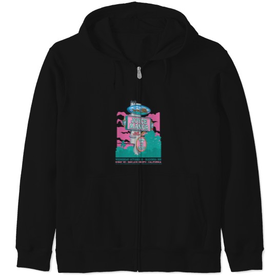Discover Joyce Manor At Madonna Inn Show Zip Hoodies Tigers Jaw Size S-5XL, Multicolor