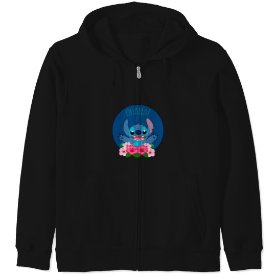 Discover Ohana Stitch Zip-Up Hoodie