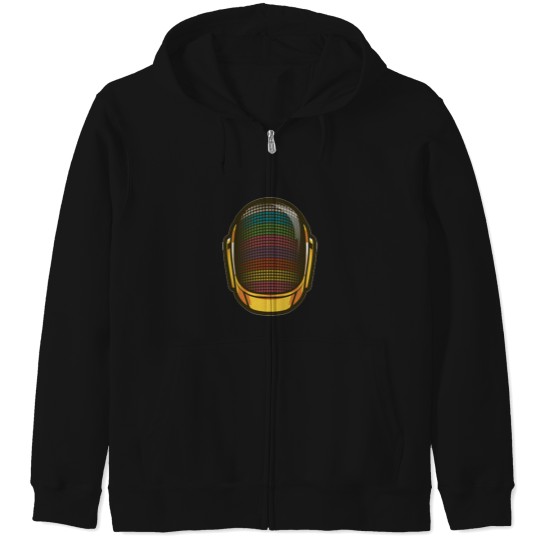 Discover Daft Punk helmet GIF.png Zip Hoodies