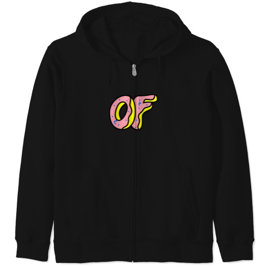 Discover Odd Future Pink 1365 Zip Hoodies