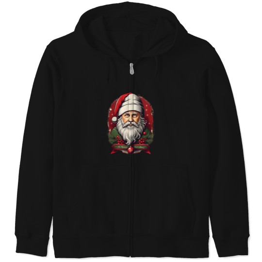 Discover santa Zip Hoodies