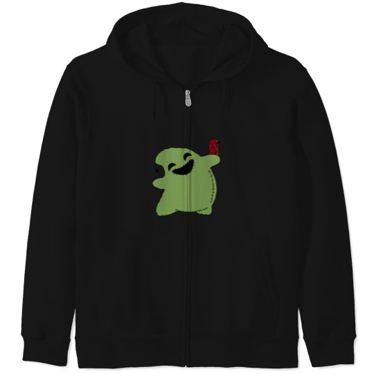 Discover Oogie boogey Zip Hoodies
