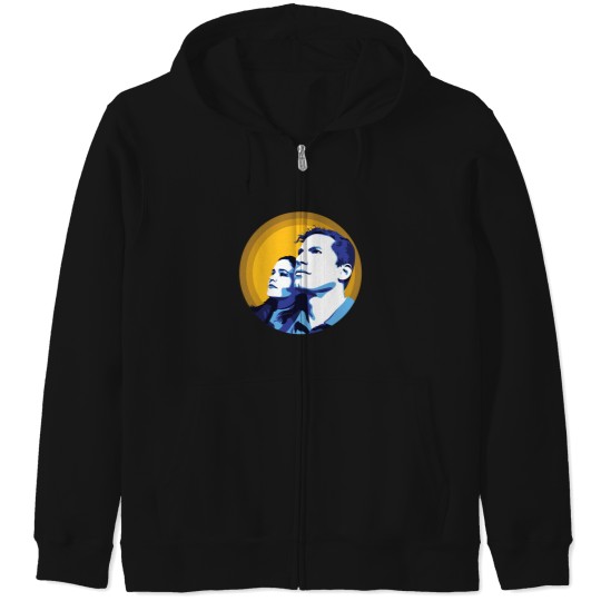 Discover Jake and Amy Zip Hoodies